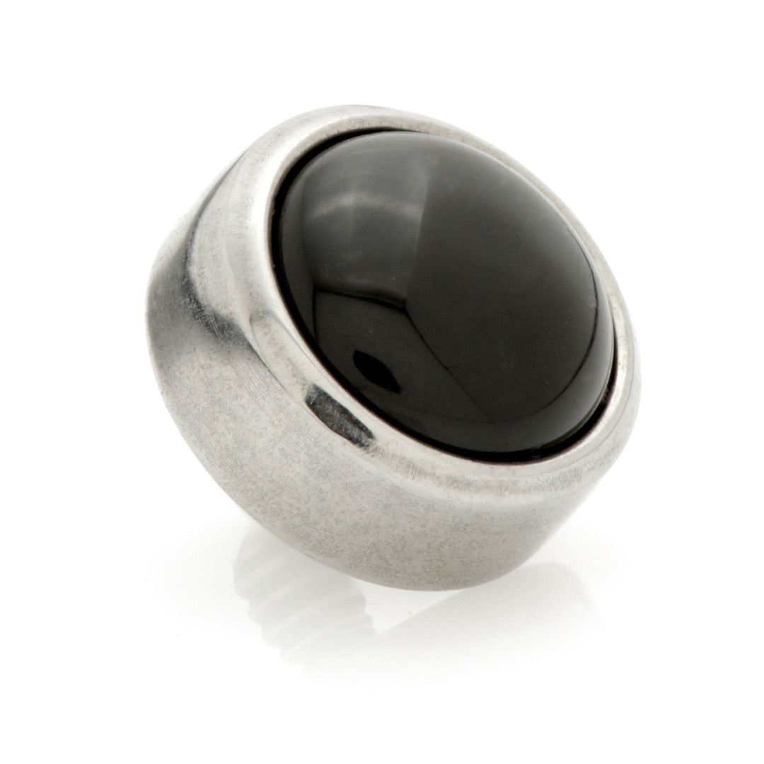 Ti Internal Bezel Set with Black Agate Attachment