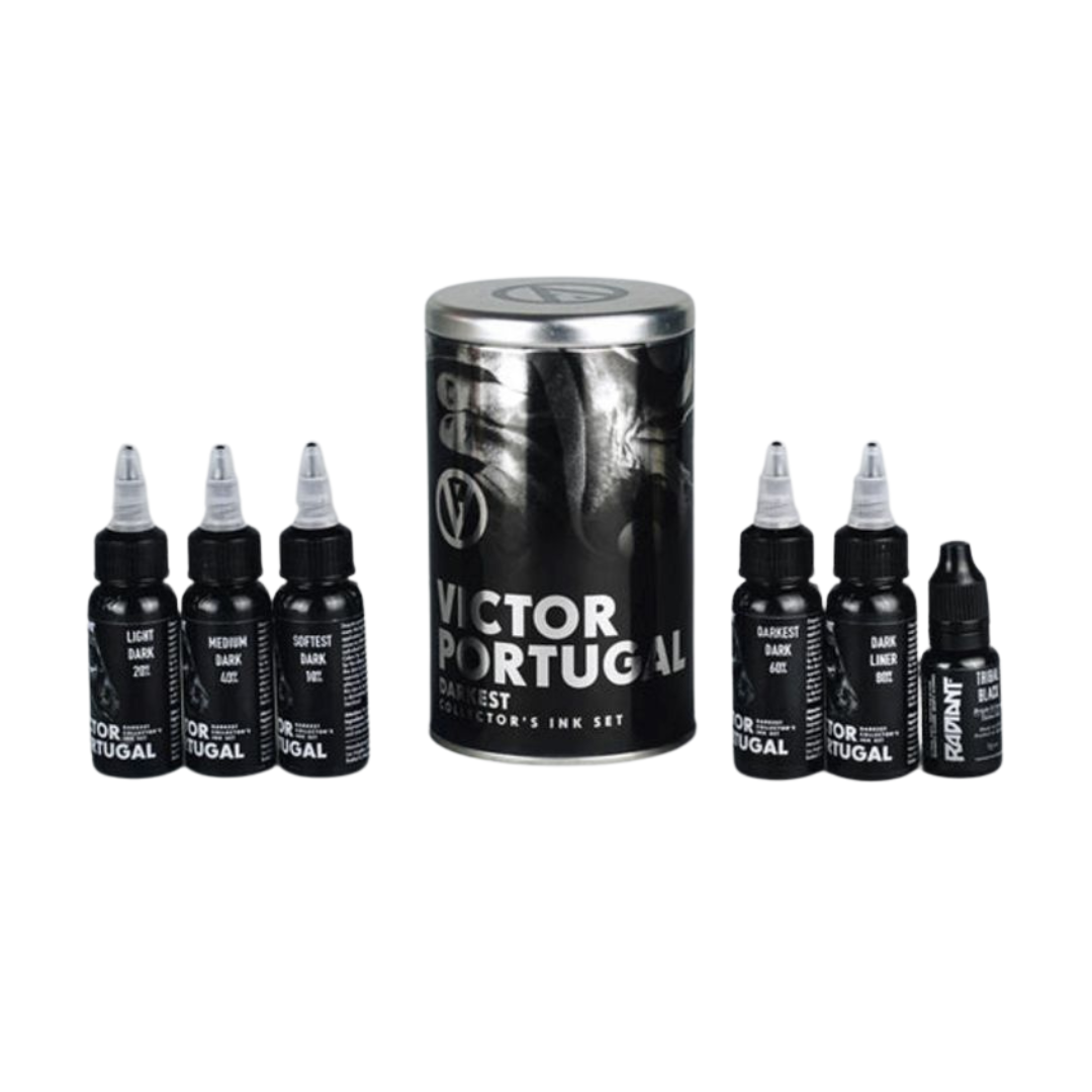 SHORT DATE - DISCOUNTED - Radiant Ink Victor Portugal Darkest Set Tin