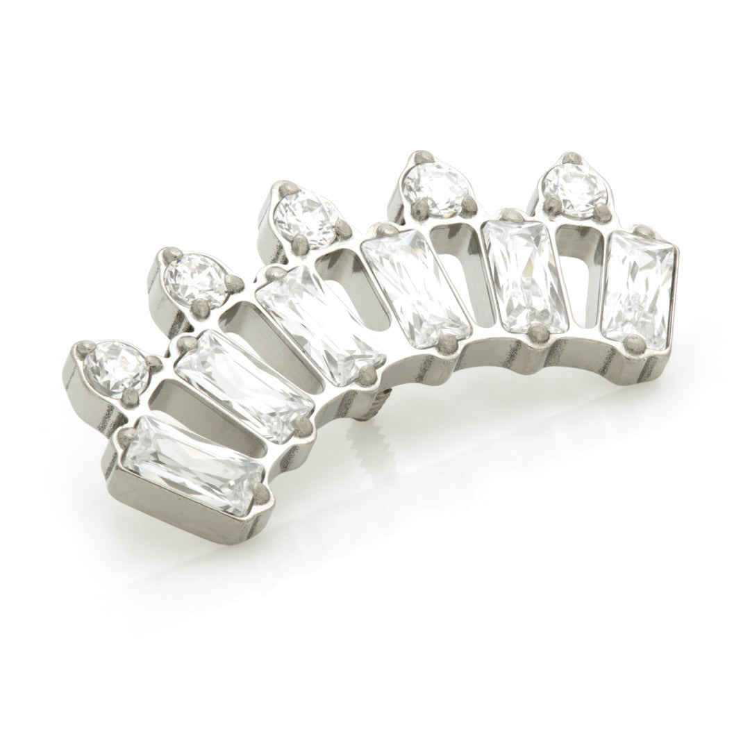 Ti Internal Jewelled Baguette Cluster Attachment