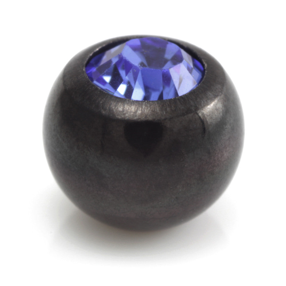 Black Steel Gem Ball -1.2mm