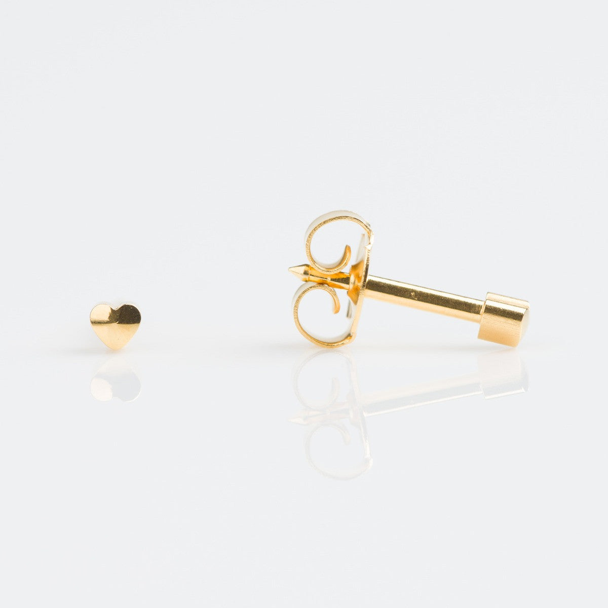Studex Mini Gold Plated Heart Studs - Pack of 12