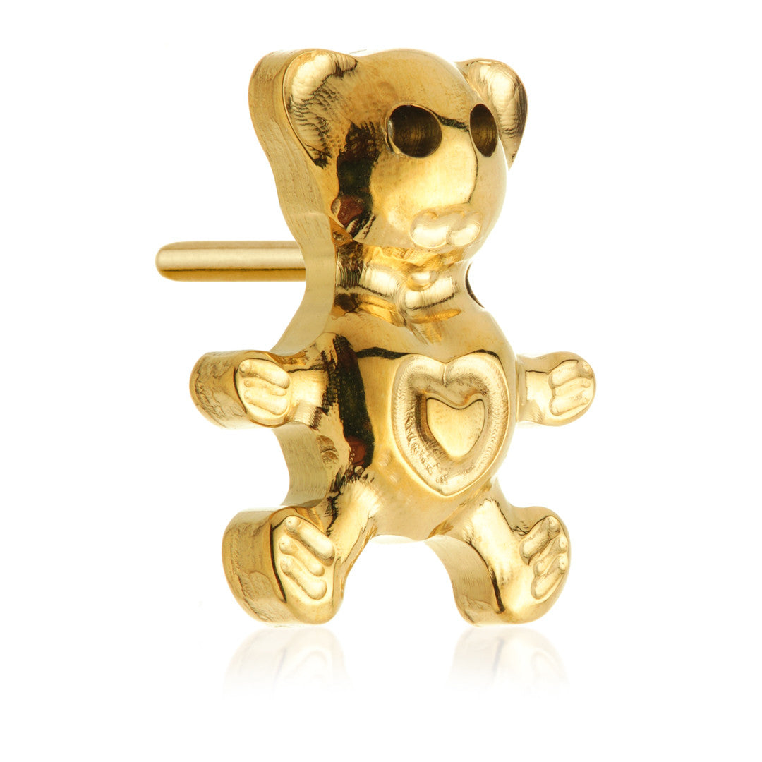 Zircon Gold Ti Threadless Teddy Attachment