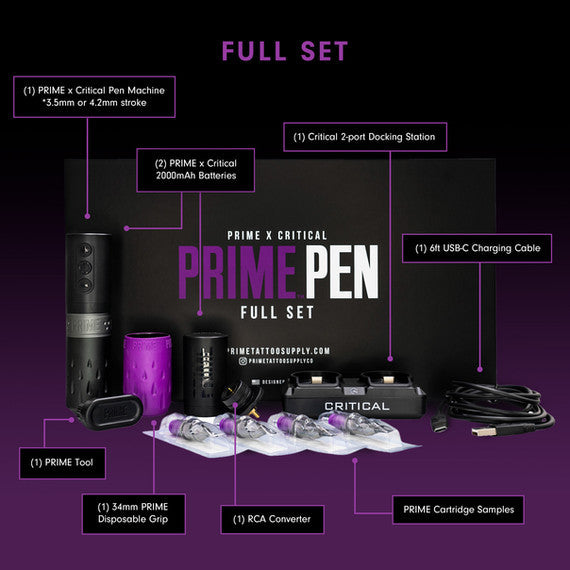 Prime Pen Machine Full Set