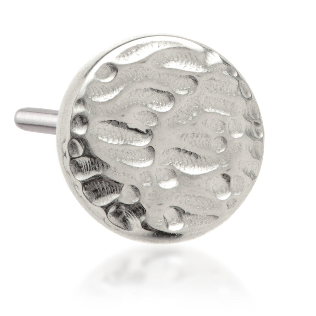 Ti Threadless Rippled Round Disk Attachment