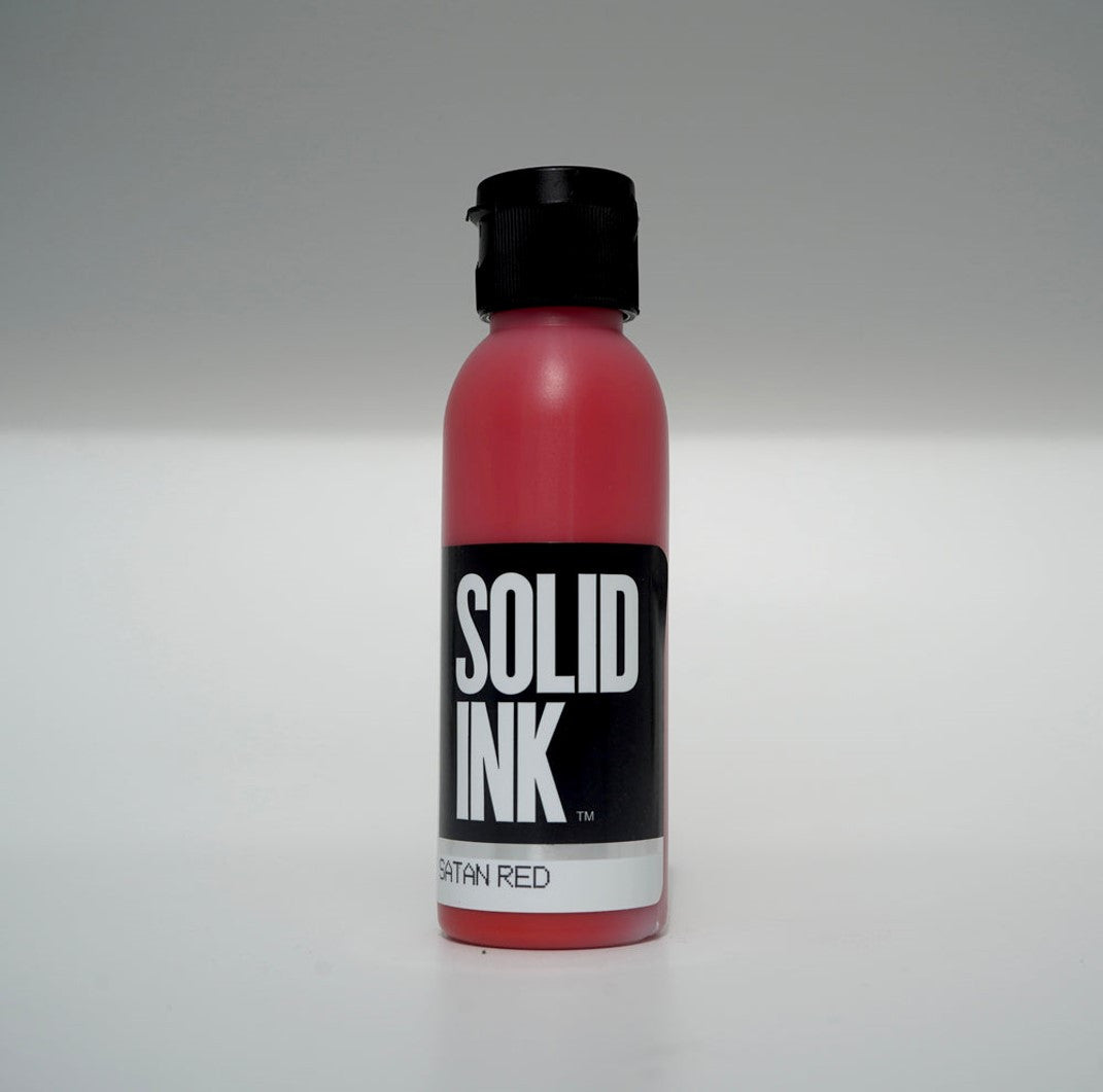 Solid Ink Satan Red - 2oz