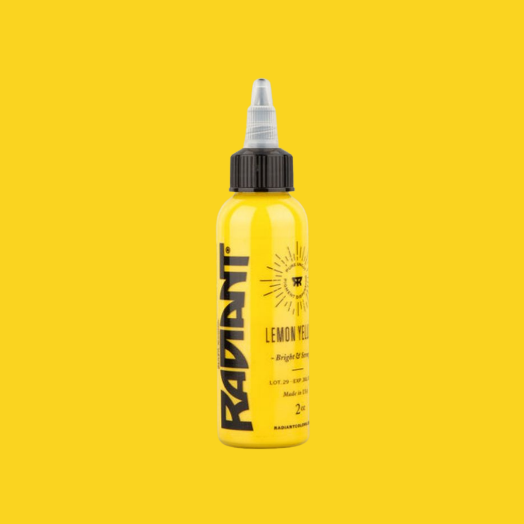 SHORT DATE - DISCOUNTED - Radiant Ink Lemon Yellow - 1oz