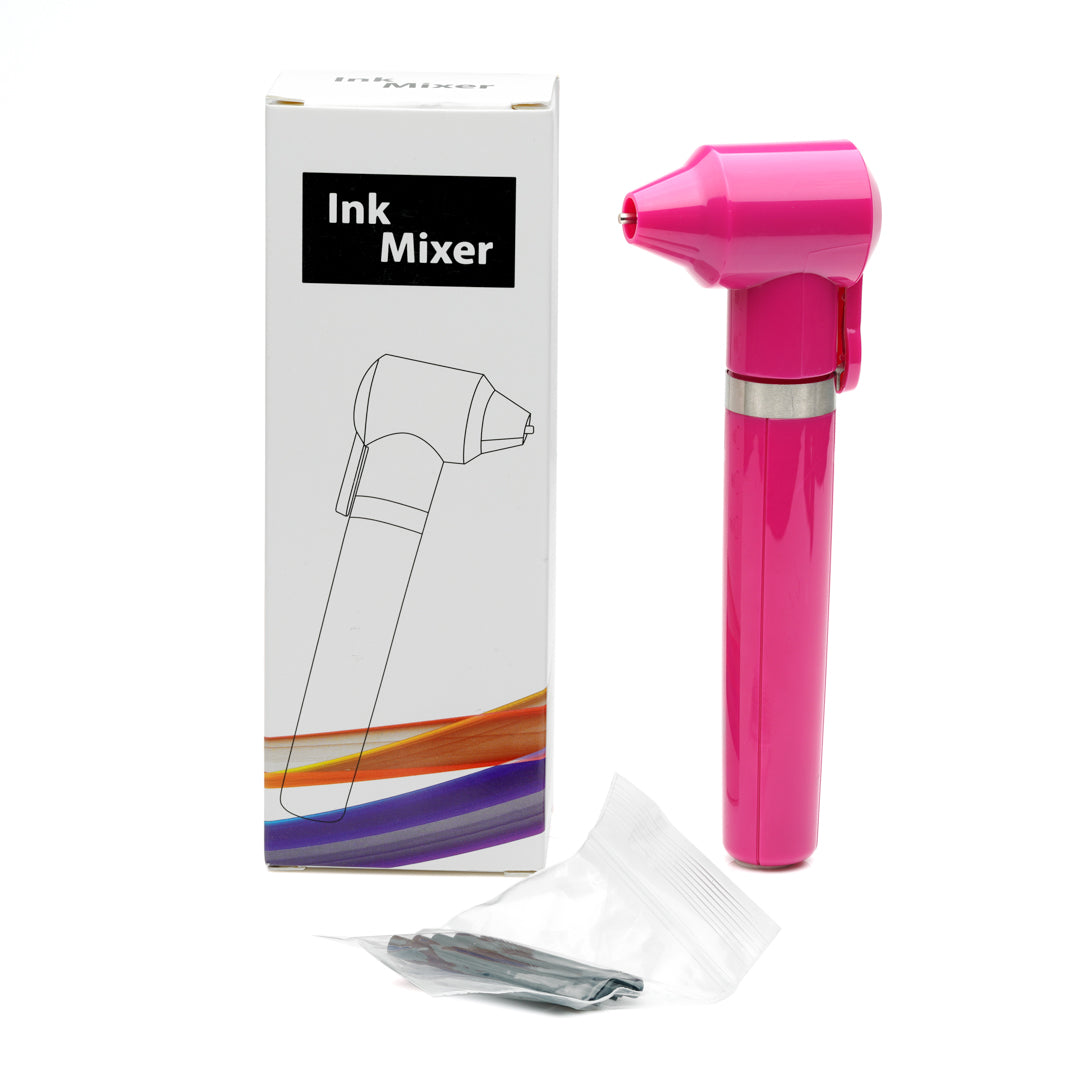 Wireless Battery Powered Ink Mixer - Black/Pink