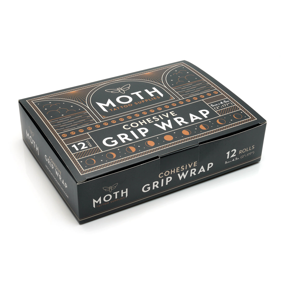 Moth Grip Wrap 2" - Box of 12 - Black or Pink