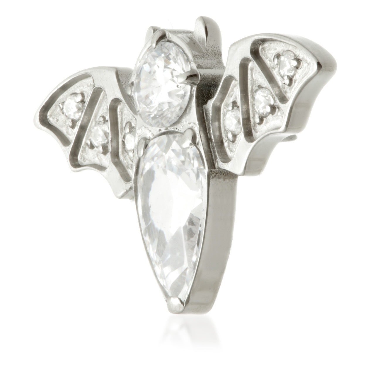 Ti Internal Double Jewelled Bat Attachment