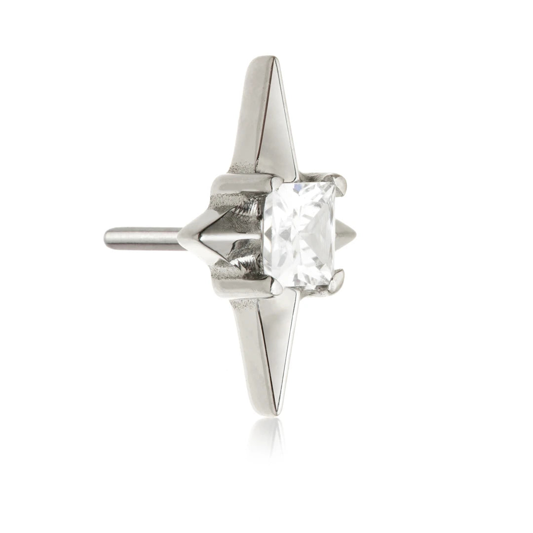 Ti Threadless 4 Point Jewelled Star Attachment