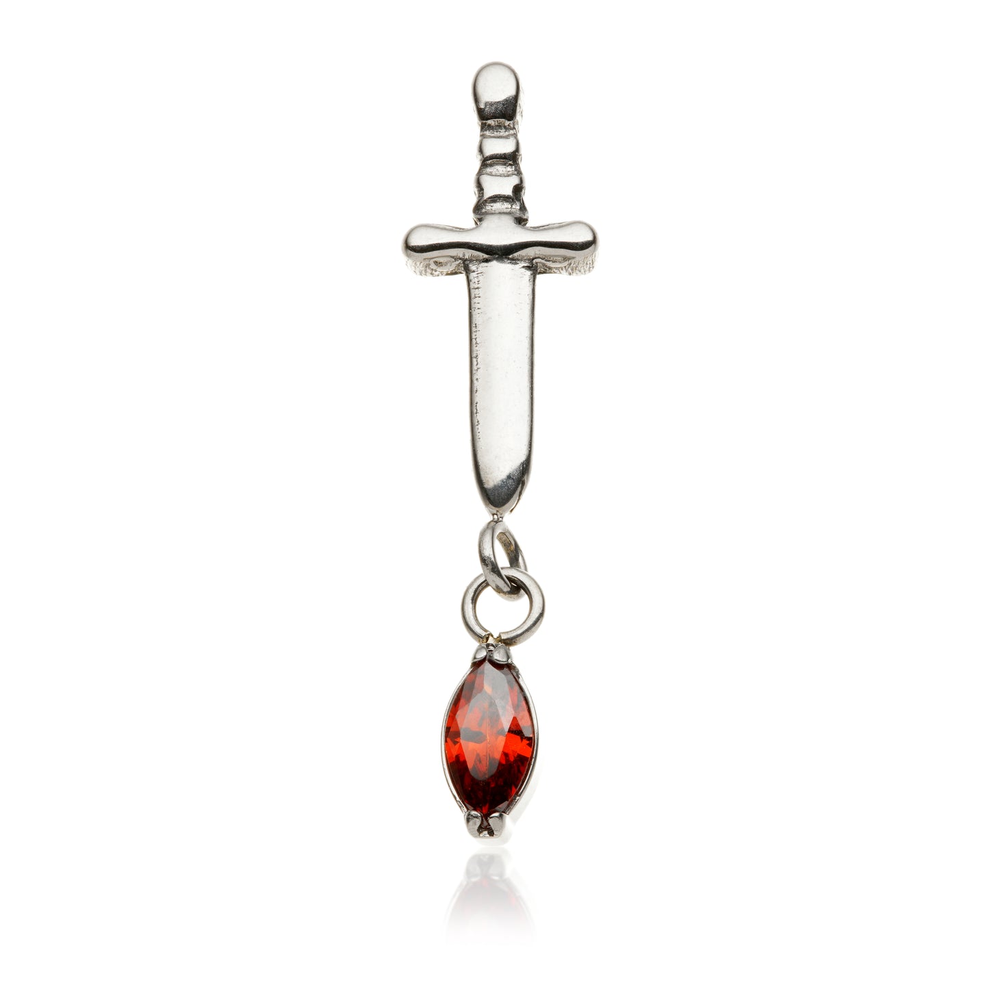 Ti Internal Sword With Hanging Marquise Attachment
