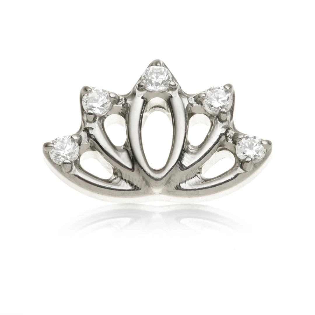 Ti Internal Jewelled Open Lotus Attachment