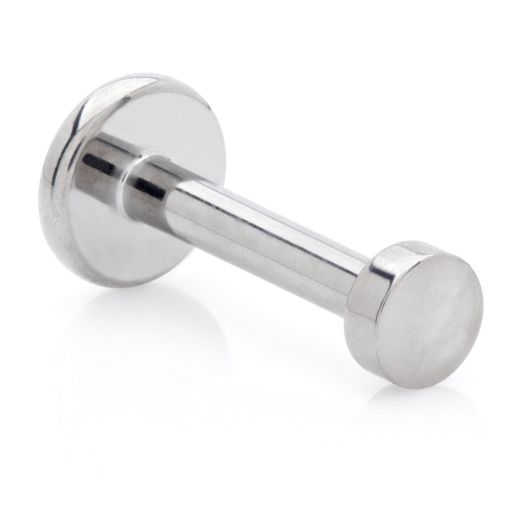 Ti Internal Micro Labret with Thick Flat Disk Attachment