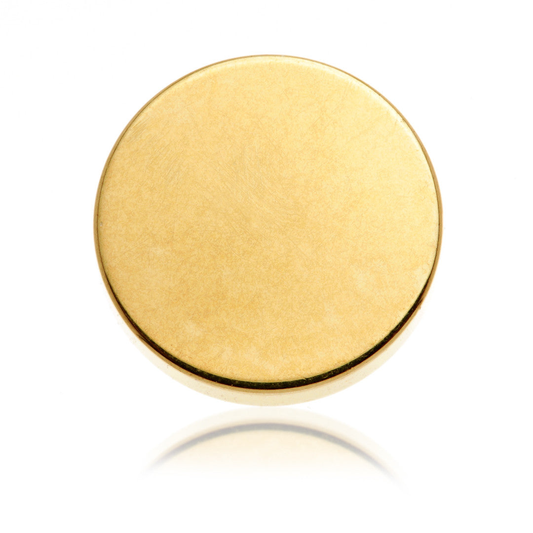 Zircon Gold Ti Flat Internal Disk
