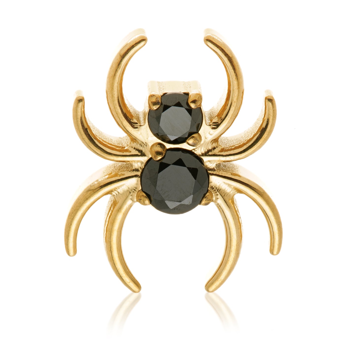 Zircon Gold Ti Threadless Spider Attachment