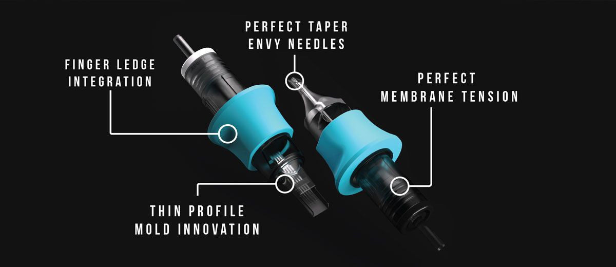 TATSoul Envy Gen 2 Cartridges - Round Shaders (Pack of 20)