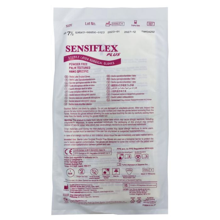 Sensiflex Plus Latex Powder Free Gloves