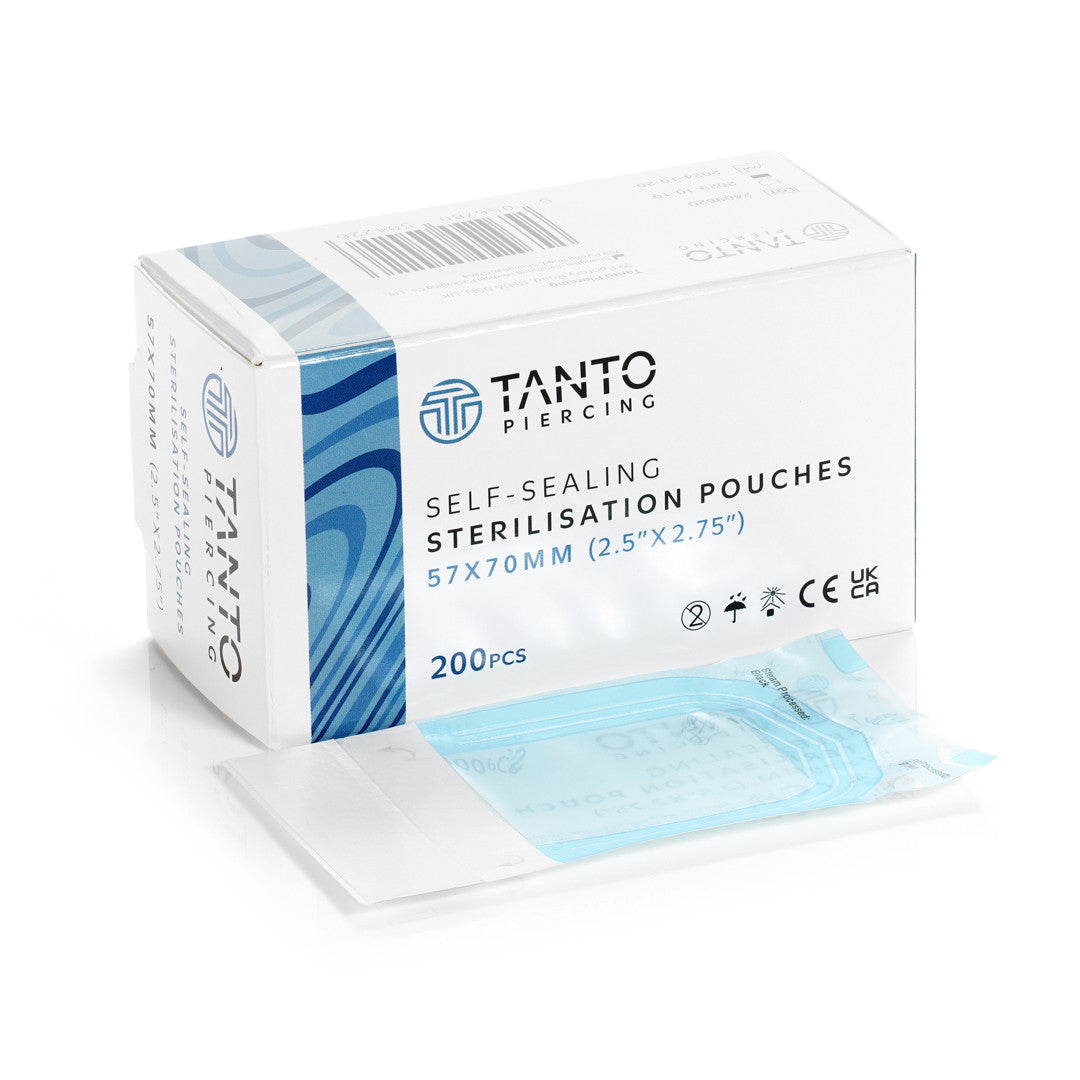 Tanto Sterilisation Pouches with Internal Indicator (200 pcs)