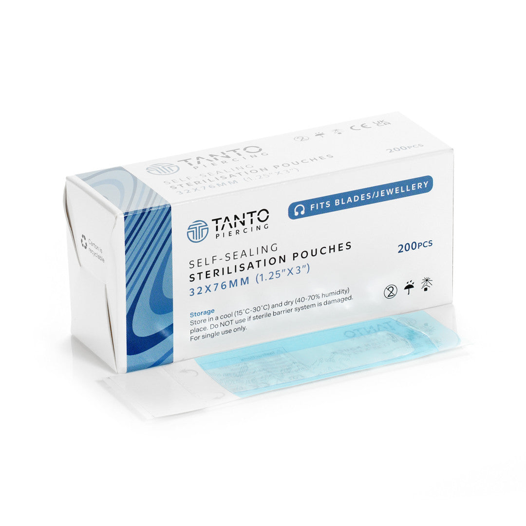 Tanto Sterilisation Pouches with Internal Indicator (200 pcs)