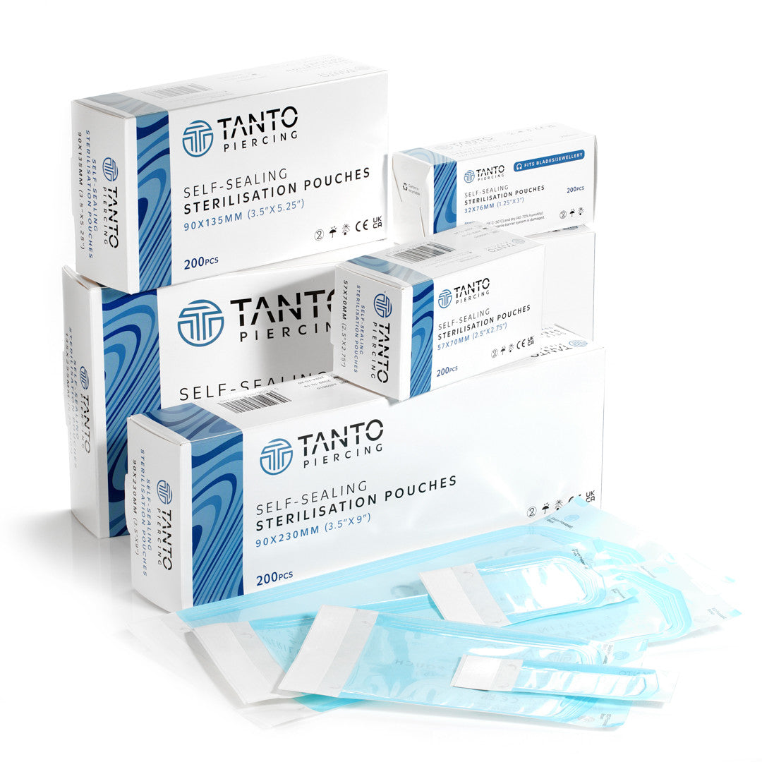 Tanto Sterilisation Pouches with Internal Indicator (200 pcs)