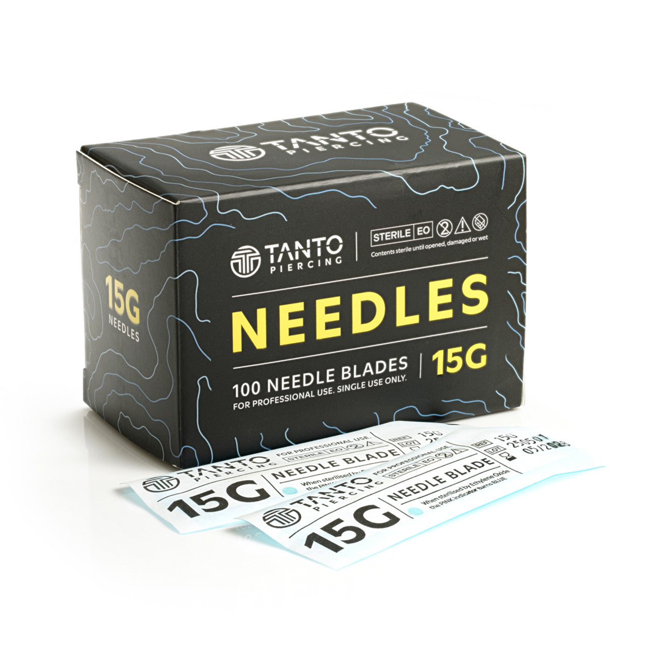TANTO Piercing Needle Blades (100 pieces)