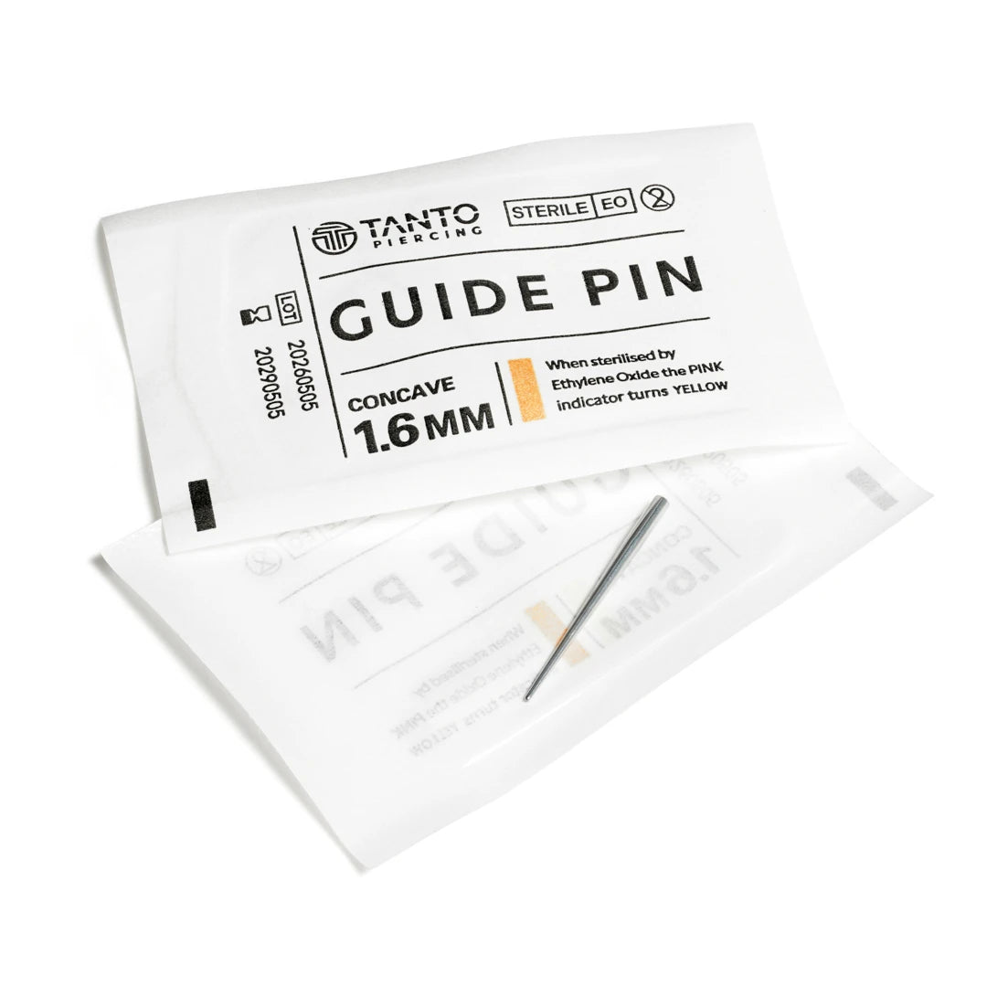 TANTO Piercing Guide Pins 50pcs - Concave