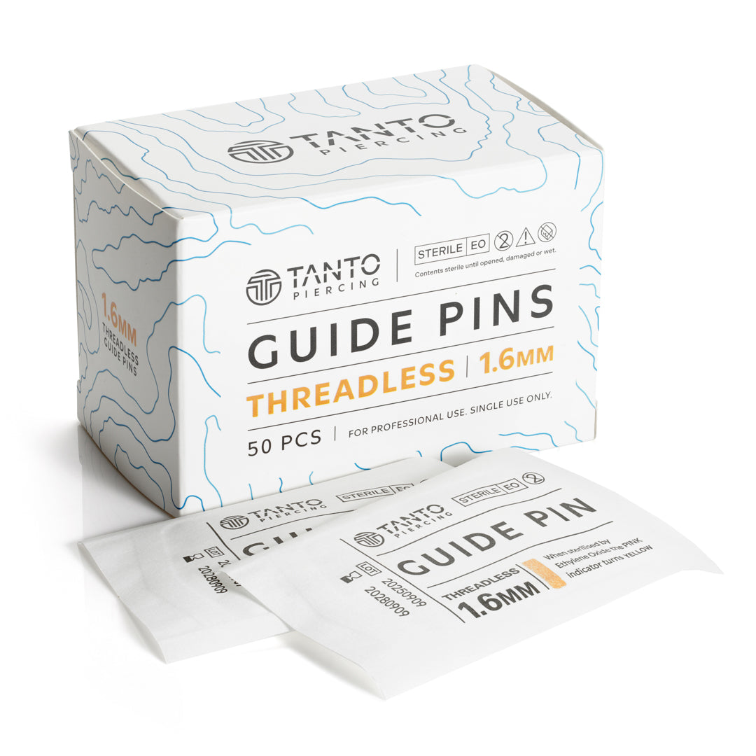 TANTO Piercing Guide Pins 50pcs - Threadless
