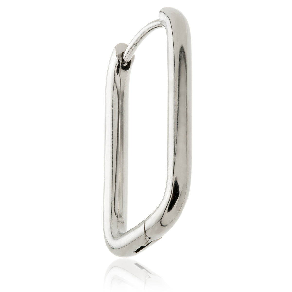 Ti Couture Plain Rectangular Earring (Single)