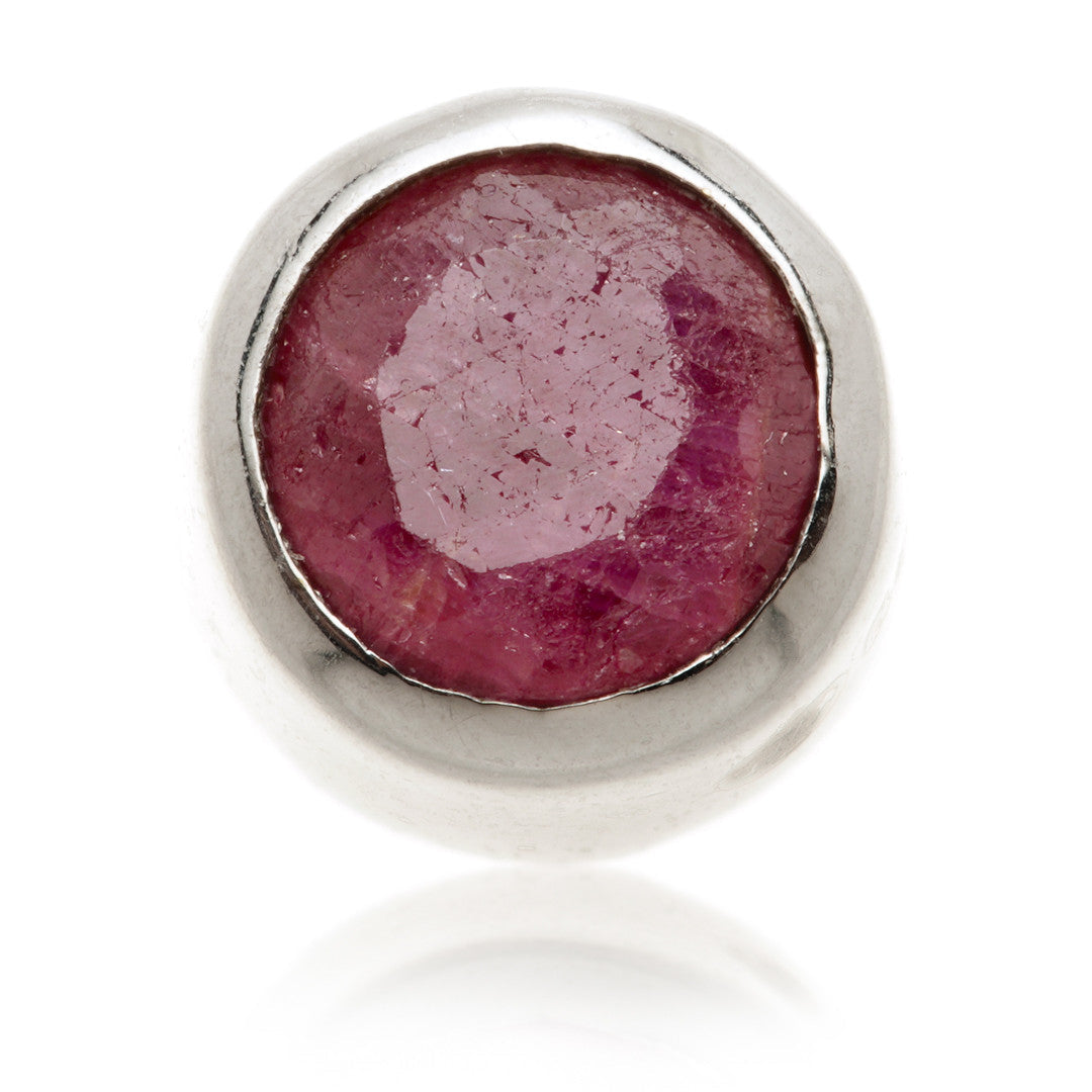 TL - 14ct Internal Gold Ruby Bezel Attachment