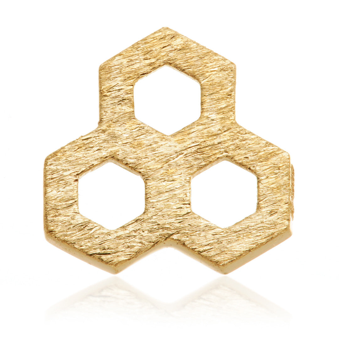 TL - 14ct Internal Gold Honeycomb Attachment