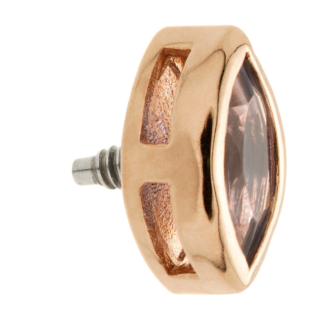 TL - 14ct Gold Internal Iolite Marquise Attachment