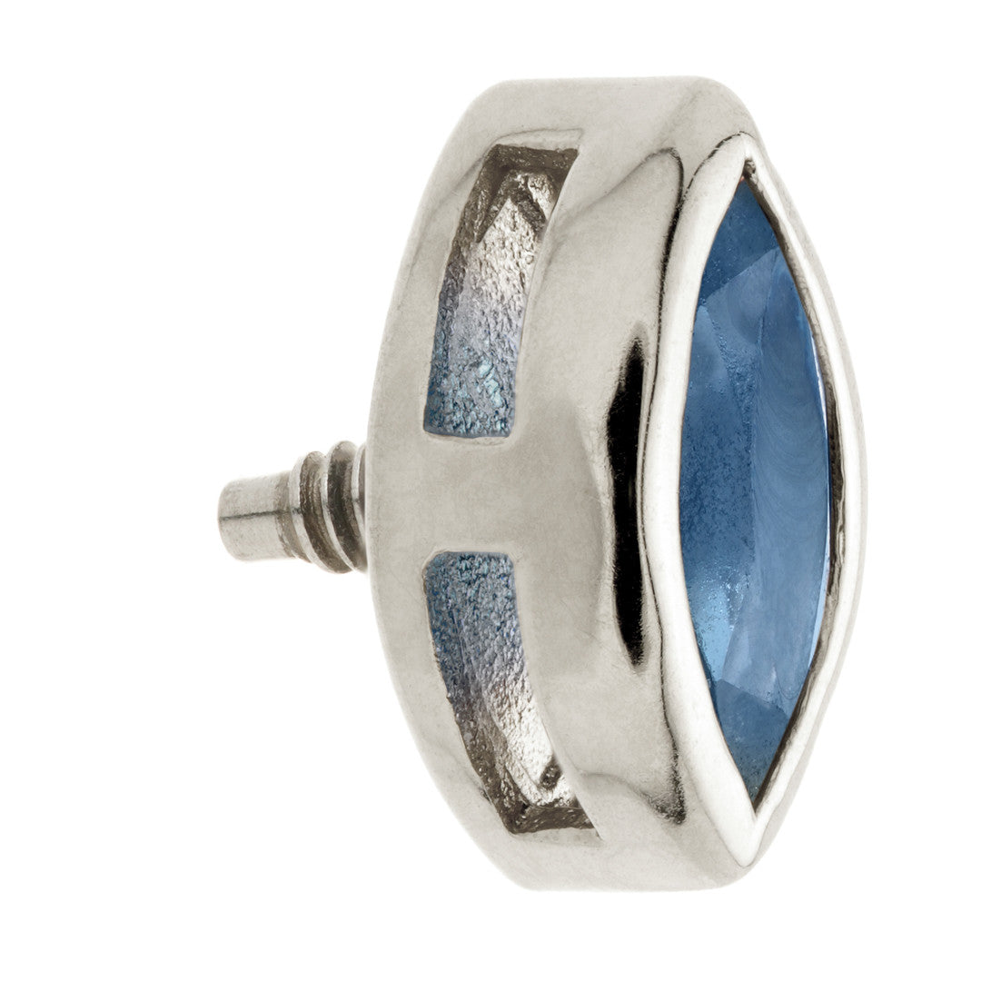 TL - 14ct Gold Internal Sapphire Marquise Attachment