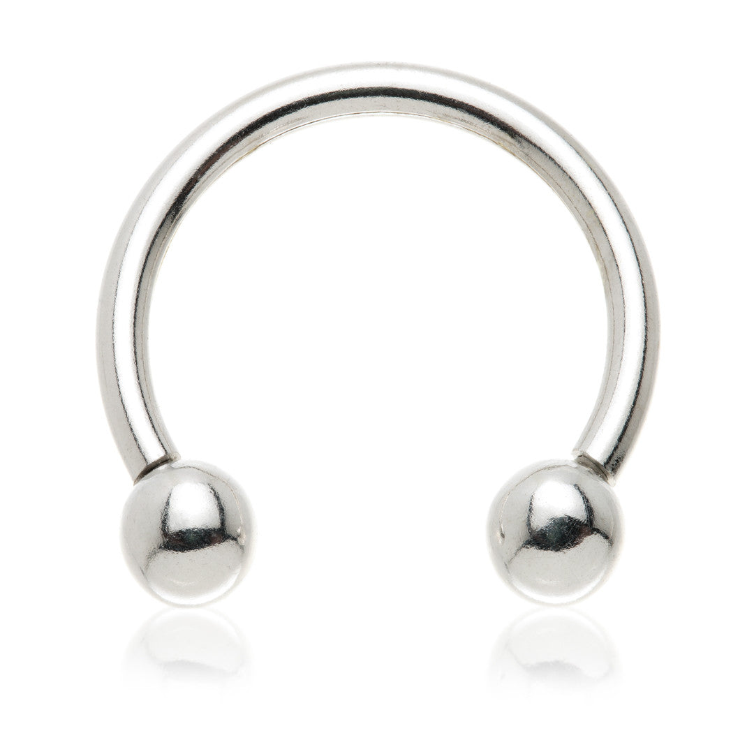 TL - 14ct Internal Gold Circular Barbell