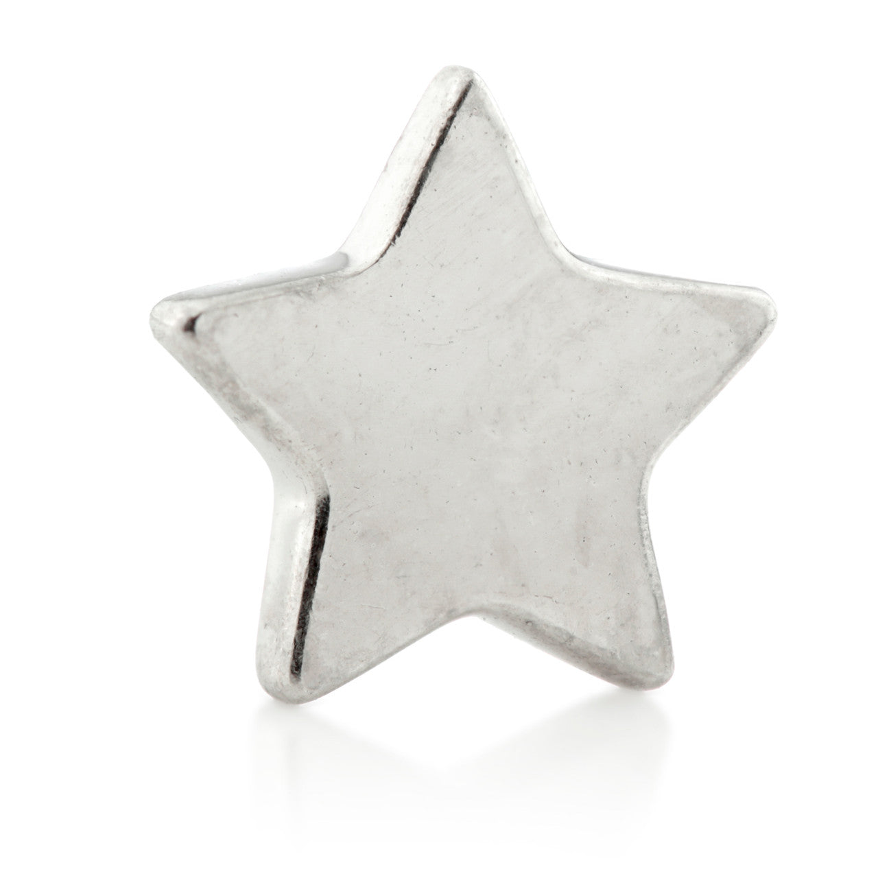 Star Disk 9 Carat Solid Gold Cartilage Barbell Earring