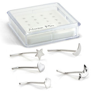 20x Silver Shapes - in Box (L-Shaped)
