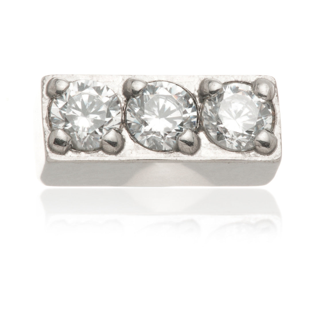 Ti Internal Multi 3 Gem Attachment - 1.6mm