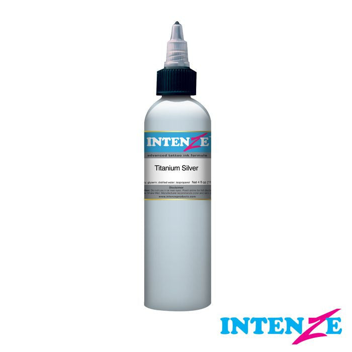 Intenze Ink Titanium Silver - 1oz