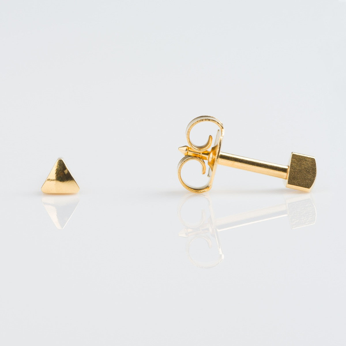 Studex Regular Gold Plated Triangle Studs - Pack of 12