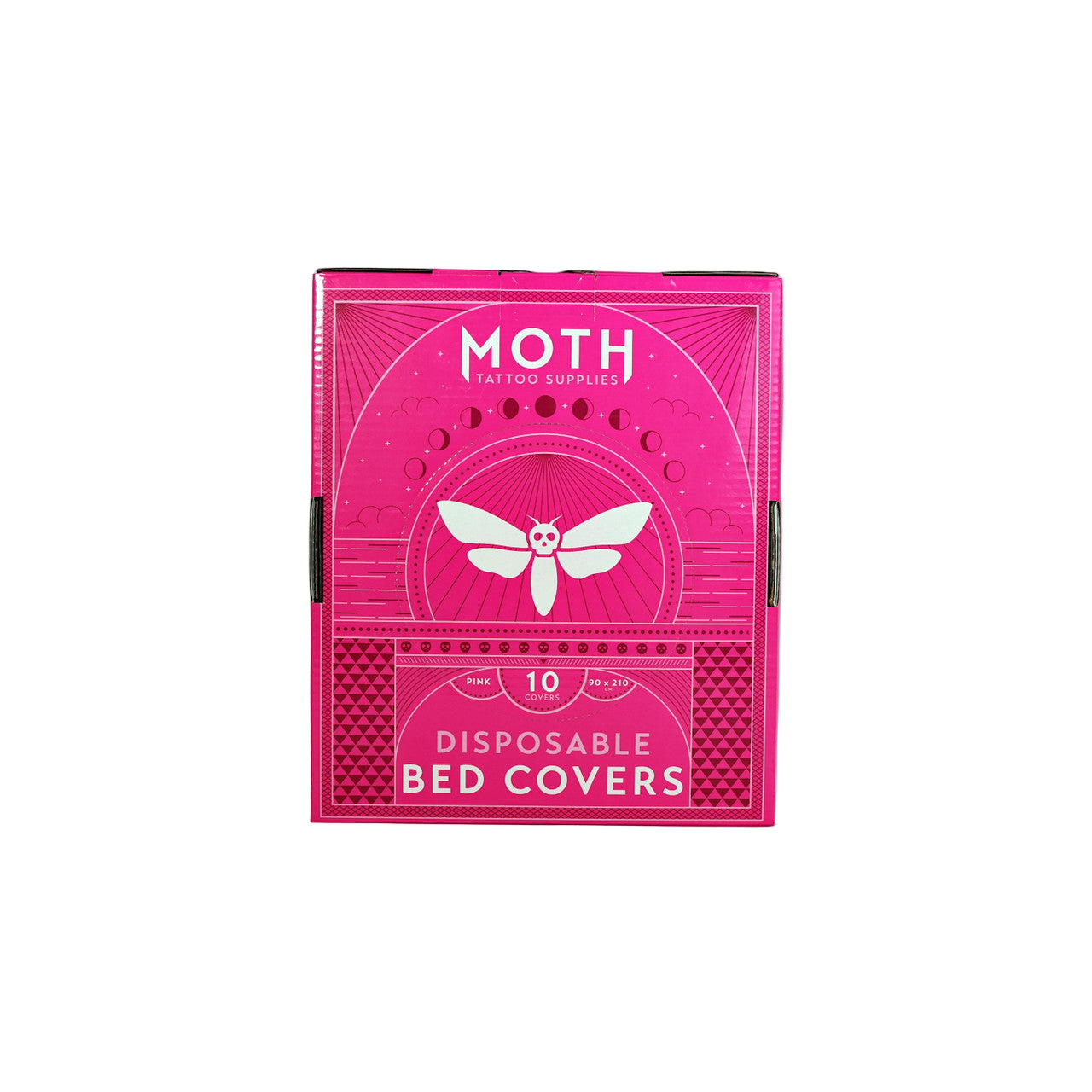 MOTH Disposable Tattoo Bed Covers (Pack of 10) - Black or Pink