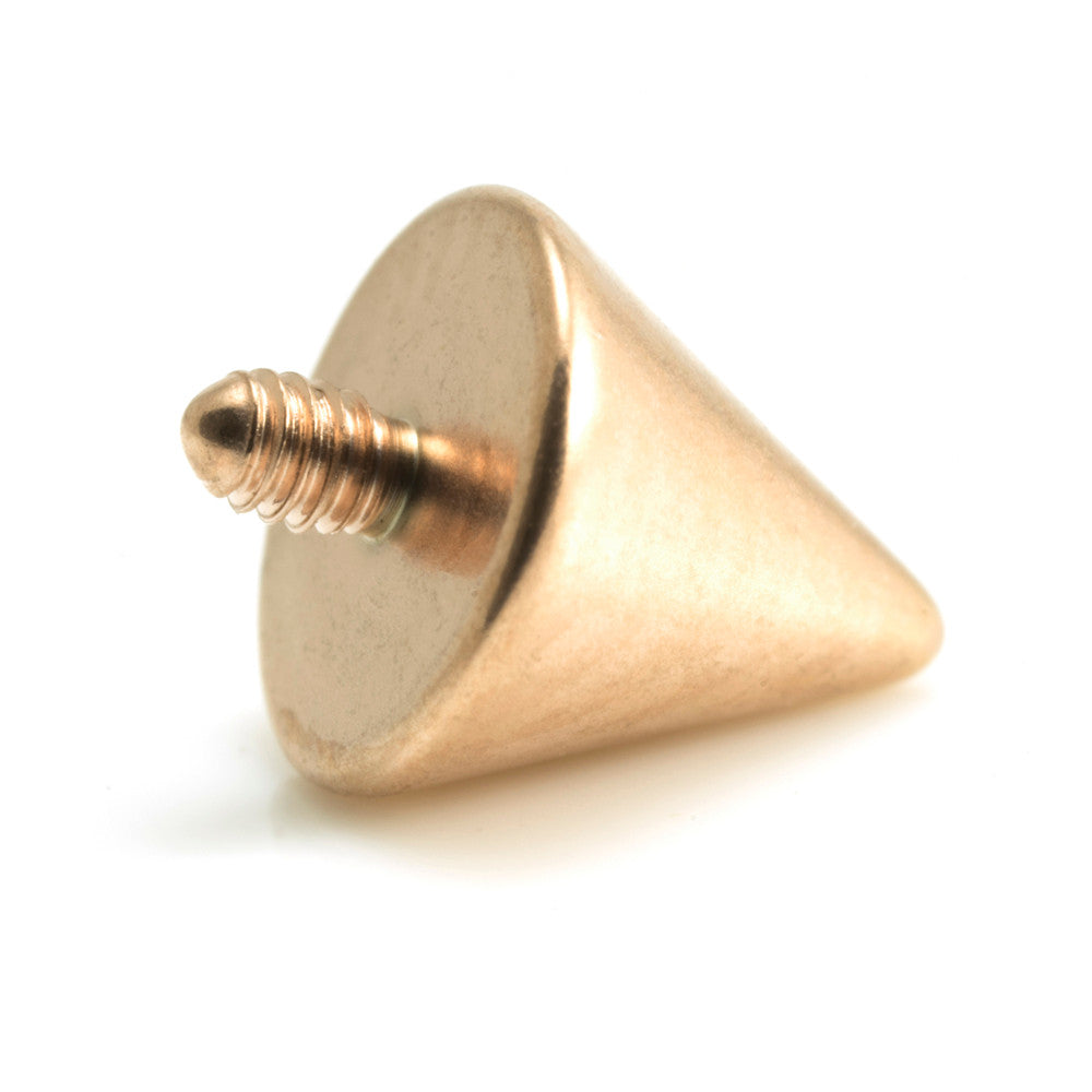 Rose Gold PVD Ti Internal Cone-1.2mm-3mm