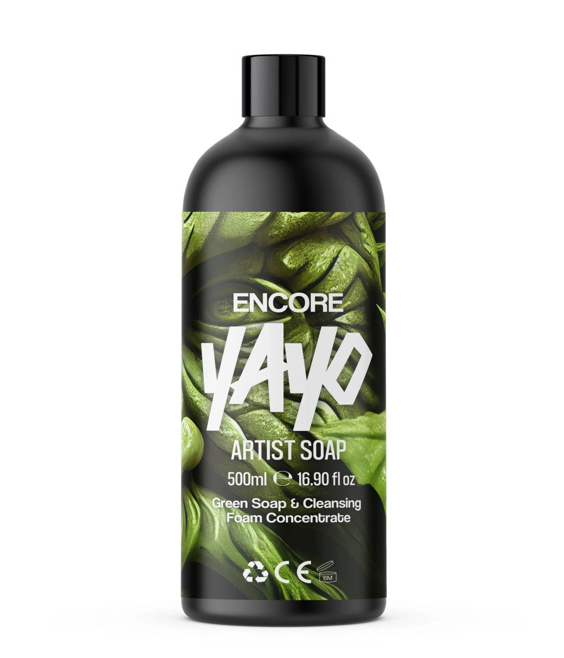 Yayo Encore Naturally Numbing Green Soap and Cleansing Foam Concentrate 500ml