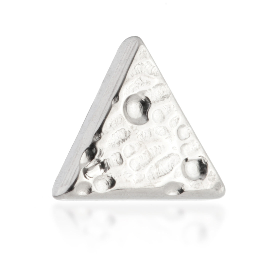 Ti Internal Thread Rippled Triangle Attachment