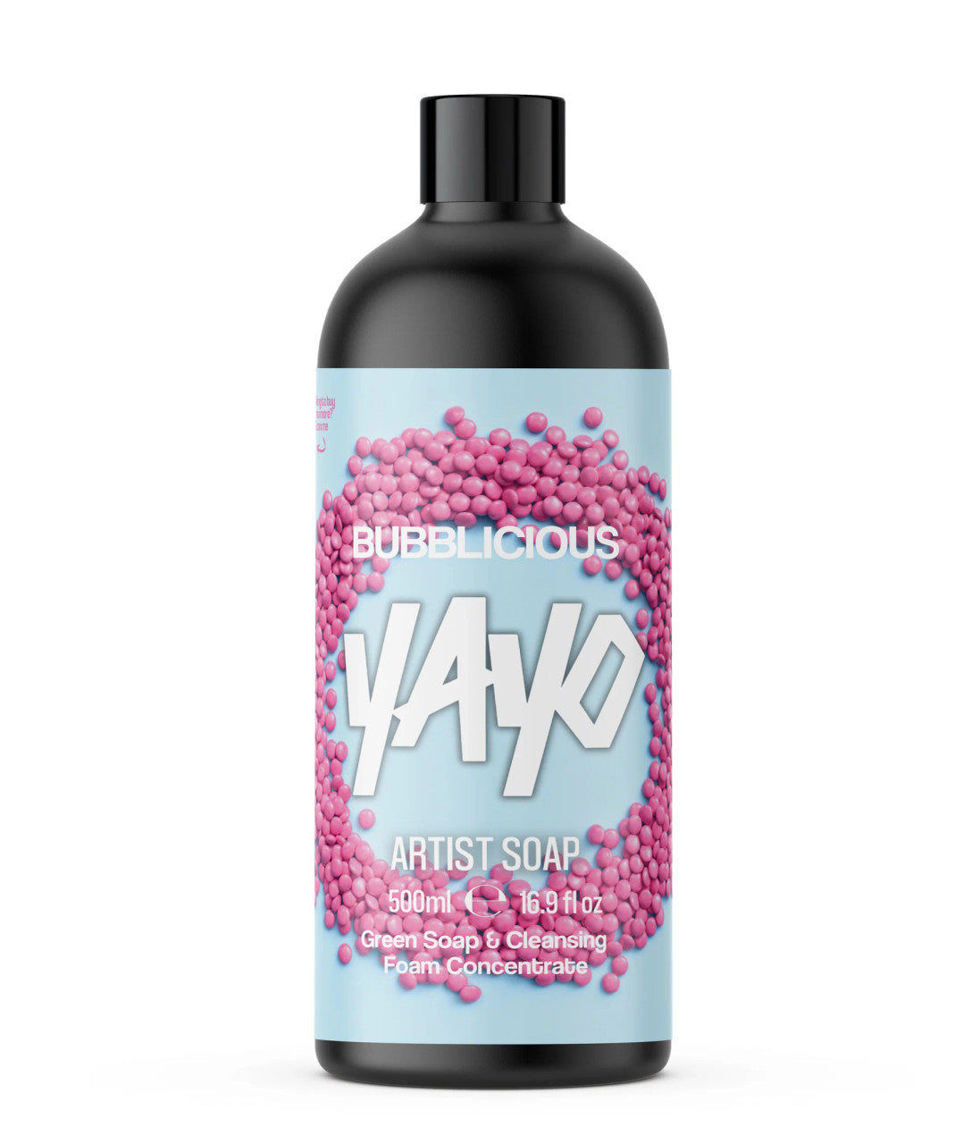 Yayo Bubblicious Green Soap and Cleansing Foam Concentrate 500ml