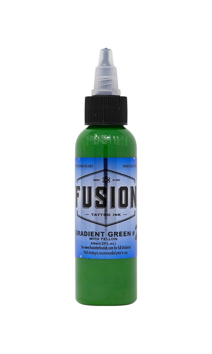 Fusion Ink Gradient Green With Yellow #2 - 1oz