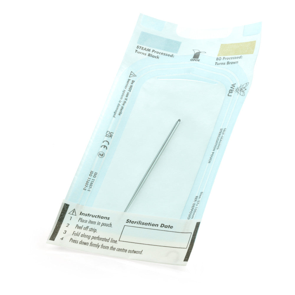 10x Sterile Titanium Threaded Guide Pin - 1.6 / 50