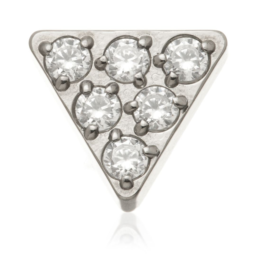 Ti Internal Jewelled Triangle Attachment