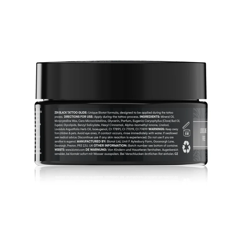 Biotat Numbing Black Tattoo Glide - Zen Fragrance