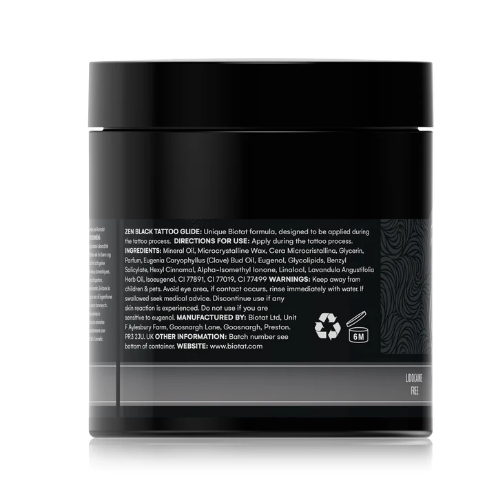 Biotat Numbing Black Tattoo Glide - Zen Fragrance