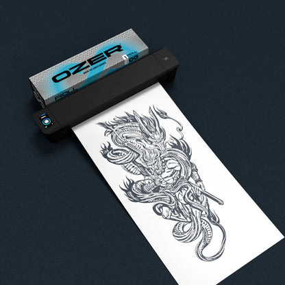 Ozer Rolling Single Thermal Stencil Paper Sheet 21.6cm x 3000