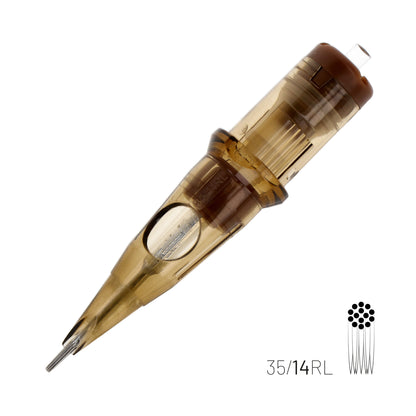 Kwadron Cartridges - Round Liner 0.35mm Long Taper